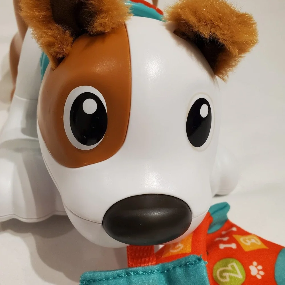 Fisher Price 123 Crawl with Me Puppy Electronic Dog Learning Toy GWW55